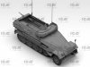 ICM 35105 Beobachtungspanzerwagen Sd.Kfz.251/18 Ausf.A WWII German Observation Vehicle with crew 1/35